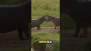 Why does the hippo blow poop into the air? 💥