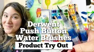 Product Try Out: Derwent Push Button Water Brush