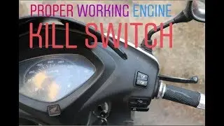 How to install a fully working KILL switch on mopeds or scooters | activa