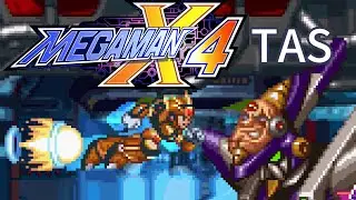 Mega Man X4 "Ultimate Armor" TAS by HappyLee - part 5 (End) [Boss fights]