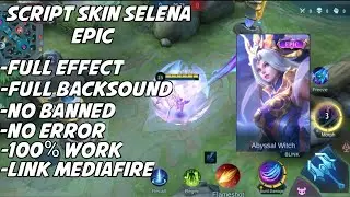 Script Skin Selena Epic Thunder Flas Full Effect Voice No Password Terbaru - Mobile Legends