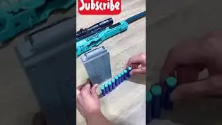 Powerful sniper Soft bullet Gunshot toy AWM EVA