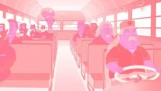 The Young American Dad - Roger escapes prison bus's want Strawberry Ice Cream