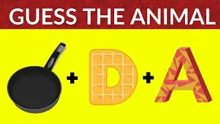Can You Guess The Animal By Emoji? | Emoji Guess Challenge.