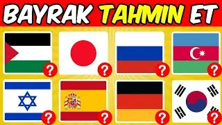 3 Saniyede Bayrakları Bulebilecek Misin? 🌍 Ülke Bayrak Tahmin Oyunu 🎌 Bayrak Oyunu