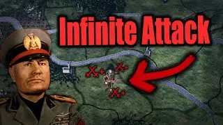 HOI4 But Divisions Have Infinite Attack