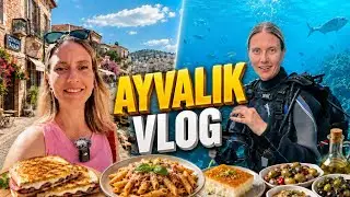 I DIDN'T JUST EXPLORE AYVALIK, I ALSO DIVED UNDER THE SEA👌🐋