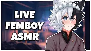 🤍 Live 3DIO ASMR | Femboy Whispers to Melt Your Midweek Stress 🤍
