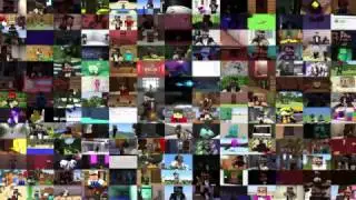 Every Captainsparklez Animation At The Same Time
