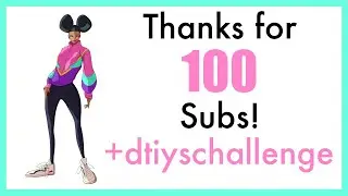 THANK YOU FOR 100 SUBSCRIBERS! + DTIYS ART CHALLENGE #NUVODTIYS
