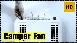 CAMPER FAN NOISE = 10 HOURS OF FAN SOUNDS FOR SLEEP + DIM SCREEN FAN SLEEP