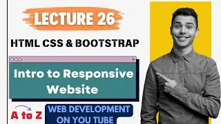 Intoduction to Responsive Website | HTML CSS | Complete Web Development Course | 