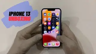 iPhone 13 Unboxing Aesthetic - 128gb Blue