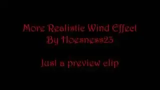 Witcher 3 Mod: More Realistic Wind Effect