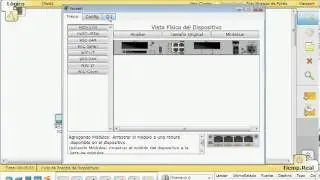 Switch + Router Vlan Packet Tracer