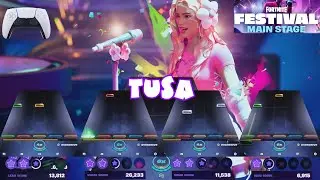 Tusa by Karol G ft. Nicki Minaj - Fortnite Festival Full Band (August 22nd. 2024) (Controller)