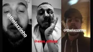 LAZZA AXOS E NERONE CONTINUANO I DISSING