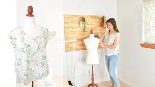 How to Sew The Perfect V-Neck Top with a Facing