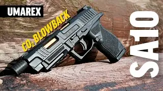 Umarex SA10 .177 Pellet and 4.5mm BB CO2 Air Pistol