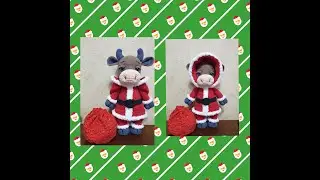 Bull Tikhon-Santa Claus (Author's work)