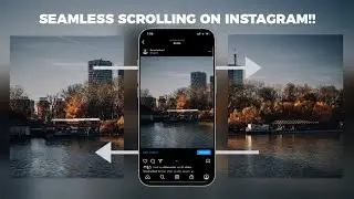 How to make Seamless Scrollable post on Instagram?