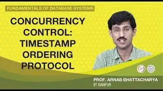 Concurrency Control: Timestamp Ordering Protocol