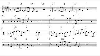 A Whiter Shade Of Pale   Alto Sax
