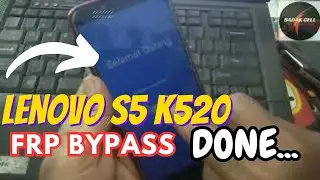 LENOVO S5 K520 FRP BYPASS LUPA AKUN GOOGLE VIA HYDRA