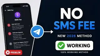 How to Fix Telegram SMS Fee Problem in 2026 | No SMS Fee Method for Telegram Login
