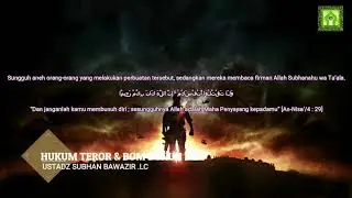 HUKUM TEROR & BOM BUNUH DIRI 