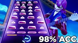 Fortnite Festival hardest Song ( i -  kendrick lamar ) 98% ACC 50,060 ⭐ * Ex-Osu Player*