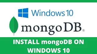 How to install mongoDB in windows 10
