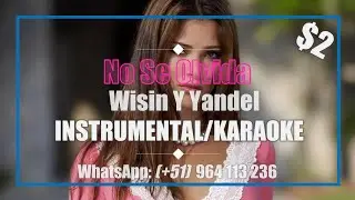 Wisin Y Yandel - No Se Olvida (INSTRUMENTAL/KARAOKE/LETRA/PISTA) I AlbertEncinas25