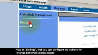 How To Configure HelpDesk Settings In JiJi Password Reset Suite Version 6.0 ( Part 5 of 7 )