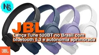 JBL Tune 520BT | Novo Fone de ouvido dobrável com Bluetooth 5.3 e até 57 Horas de Bateria.