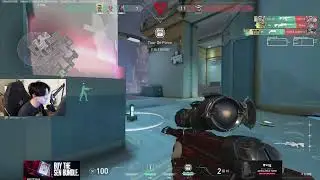 SEN Tenz's team was shocked by his shot on Neon with Chamber's Headhunter