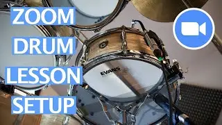How to set up Zoom for Online Drum Lessons