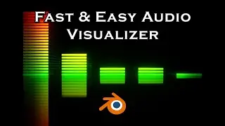 Easiest Audio Visualizer - Blender Tutorial
