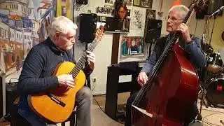 Moliendo Café - as Bossa played by Bert Enkel & Jürgen Ege.  Small recording of a rehearsal.
