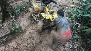 Impossible to pass without mooring - Ride Finca Ronal Rojas #3 - Trx400