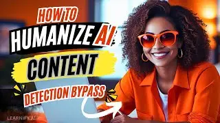 How To Humanize Ai Content | Ai SEO Plagiarism Free Text Generator Tool | Bypass Ai Text Detection