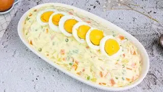 Russian salad: how to make it perfect in just a few steps!