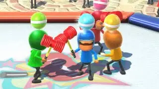 can i beat wii party u beginner difficulty by losing every mini game