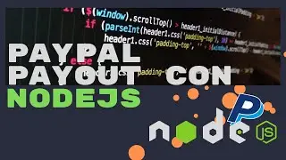Paypal Payout NodeJs Tutorial