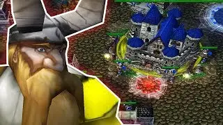 Защищаем ГОРОДА от Нежити - Warcraft 3 Darkness vs Live