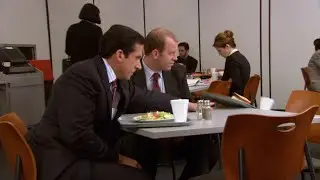 Michael pushes Toby's tray | The Office #Shorts (REUPLOAD)
