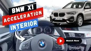 BMW X1 F48 2022 Acceleration / Interior / Engine / Sound iDrive