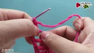 Crochet para pulsera, cinto o diadema versión ZURDOS-Citlaly Martinez 🌹