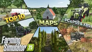 10 Best Maps for Farming Simulator 25! (PC, PS5 & XBOX)