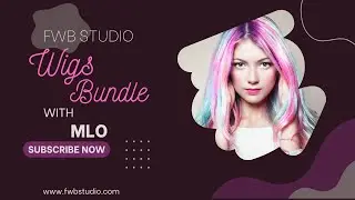 [ESX/QBCore]Wigs Bundle Fivem Script by FWB Studio (fs_wigsbundle)